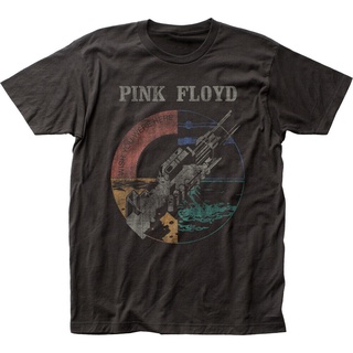 [100% Cotton] เสื้อยืดผ้าฝ้าย พิมพ์ลาย Pink Floyd wish he Is This This This This licensed Rock N Roll แฟชั่นสําหรับผู้ชา