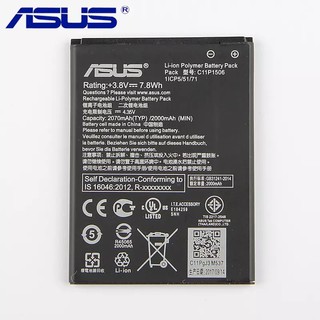 แบตเตอรี่ ASUS C11P1506 สำหรับ ASUS Live G500TG ZC500TG Z00VD Zenfone Go 5.5 นิ้ว 2070mAh