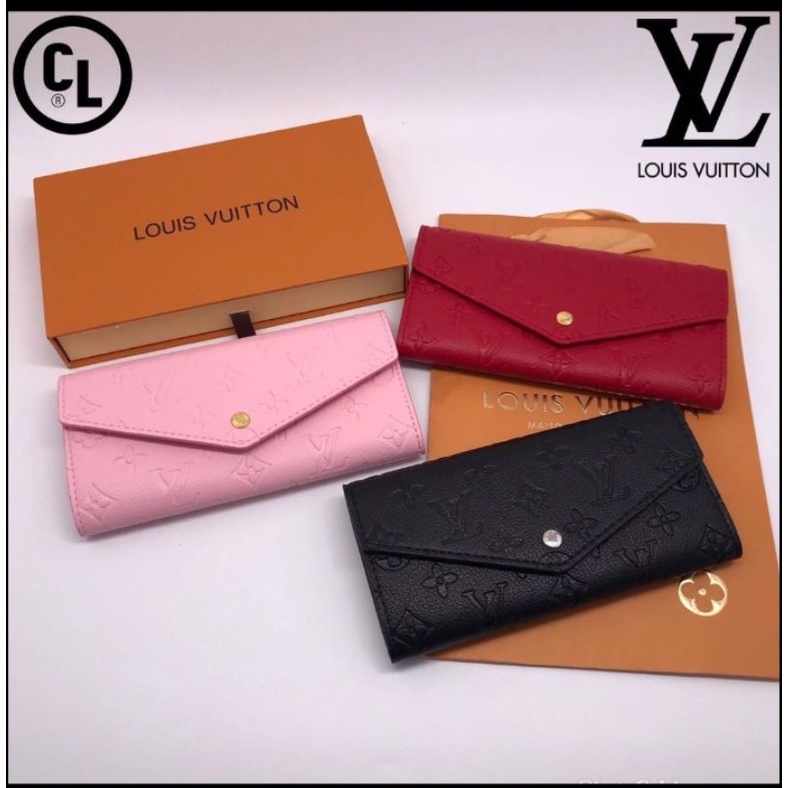 กระเป๋าสตางค์ใบยาว สไตล์หลุยส์ louis Vuitton หลุยส์เกรดพรีเมี่ยม กระเป๋าสตางค์แบบพับ พร้อมกล่องแบรนด