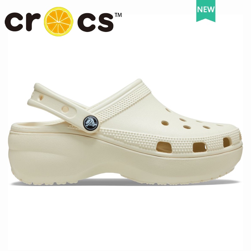 cross แท้ WOMEN'S Classic Platform Clog รองเท้านิ่มเหมือนเหยียบขี้ พื้นหนา 4.1 ซม รองเท้าไปทะเล#206750