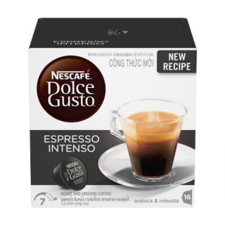 NESCAFE Dolce Gusto Capsules เนสกาแฟ ดอลเช่ กุสโต้  Espresso Intenso⭐ แบบกล่อง มี16แคปซูล