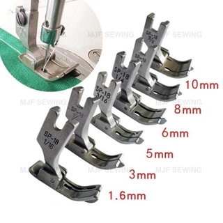 ตีนผีทับคิ้วหัวเรือ กั้นขวาSP-18R/กั้นซ้ายSP-18L มีทุกขนาด ตีนผีจักรเย็บอุตสาหกรรม