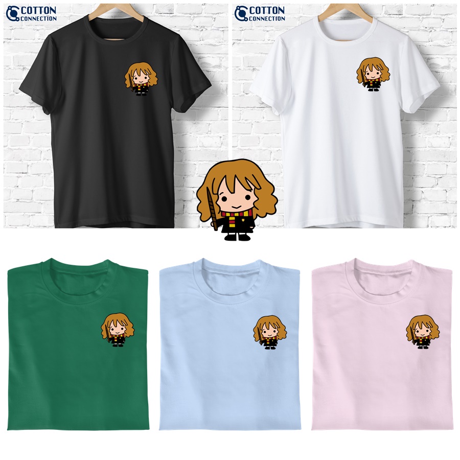 เสื้อยืด Harry Potter Hermione Granger ผ้าฝ้าย 100% สําหรับทุกเพศ