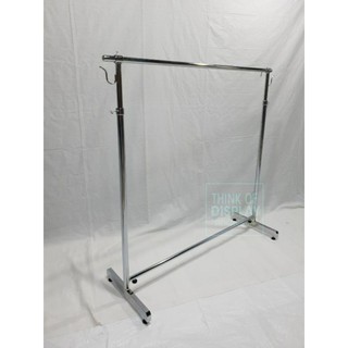 ราวแขวนเสื้อหนาพิเศษ ราวโชว์เสื้อ Heavy duty ยาว 1ม./1.2ม./1…