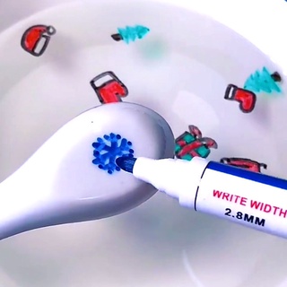 Water floating whiteboard pen erasable water mark teaching painting color childrens enlightenment toys ปากกาทำเครื่องหม