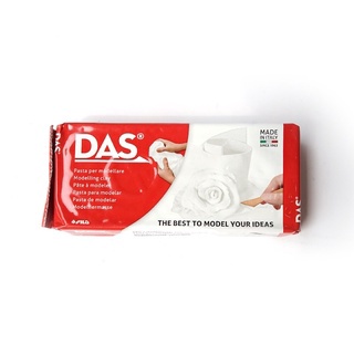 KTS(ศูนย์เครื่องเขียน) ดินปั้นสีขาว DAS - 1 kg. ดินปั้นทำแบบจำลอง