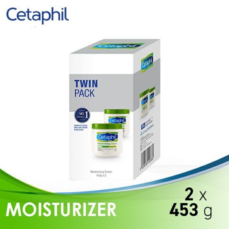 №✁☞CETAPHIL MOISTURIZING CREAM FOR FACE & BODY แพคคู่ 453G X 2