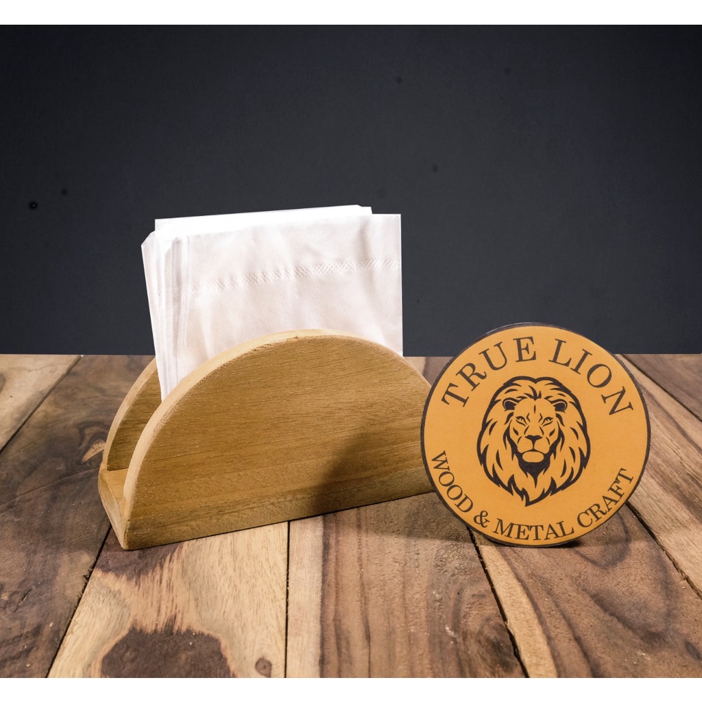 WOODEN TISSUE HOLDER / TISSUE STAND / WOODEN TISSUE HOLDER / NAPKIN HOLDER