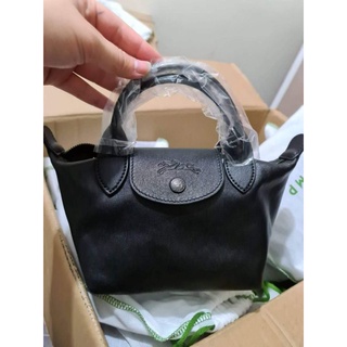 พร้อมส่ง Longchamp Cuir xs หนังแกะ xs