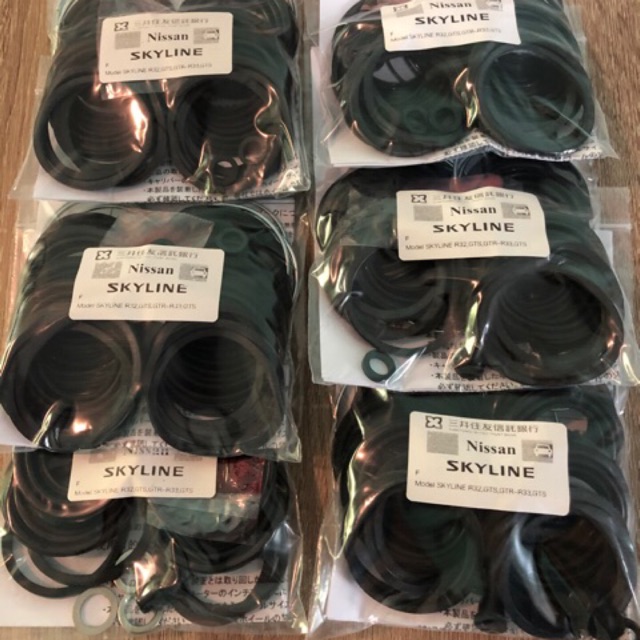 ชุดซ่อมเบรค & ยางดิสเบรค nissan skyline r32 r33 r34