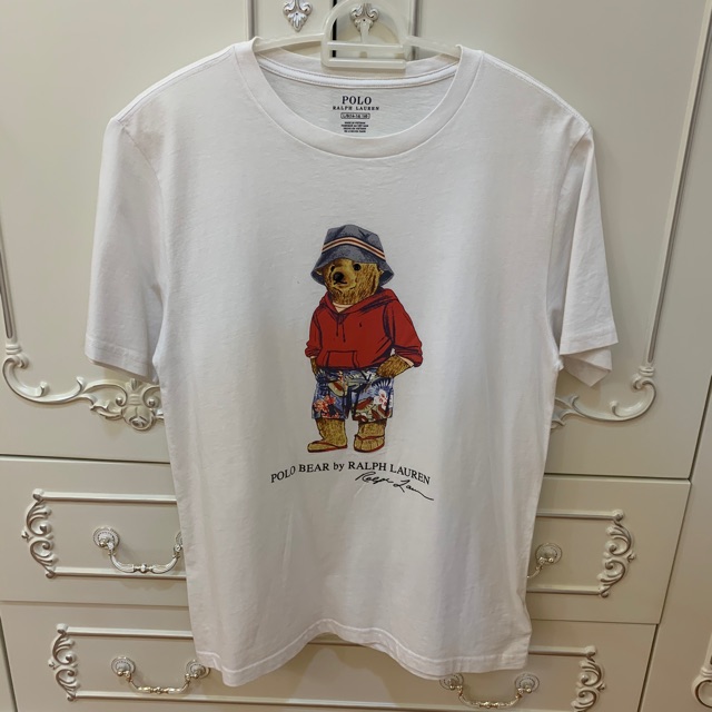 USED ONCE⭐️ เสื้อยืด polo bear by polo ralph lauren size L