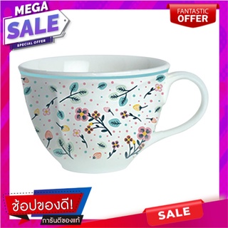 ชุดถ้วยกาแฟ FINE PORCELAIN 250ml KECH SPRING FLOWERS แก้วน้ำ FINE PORCELAIN COFFEE SET 250ml KECH SPRING FLOWERS