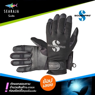 ถุงมือดำน้ำ SCUBAPRO TROPIC GLOVE BLACK1.5MM