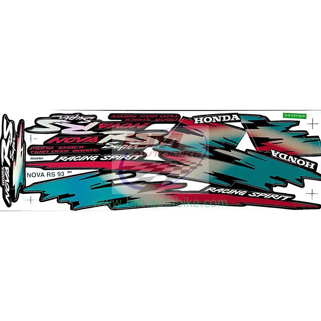 สติ๊กเกอร์ NOVA RS ปี93