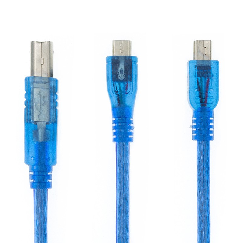 30cm USB UNO R3 Cable/Micro USB Cable/Nano 3.0 USB to mini USB Cable/ UNO R3/Mega 2560 R3/USB-A to USB-B and for arduino