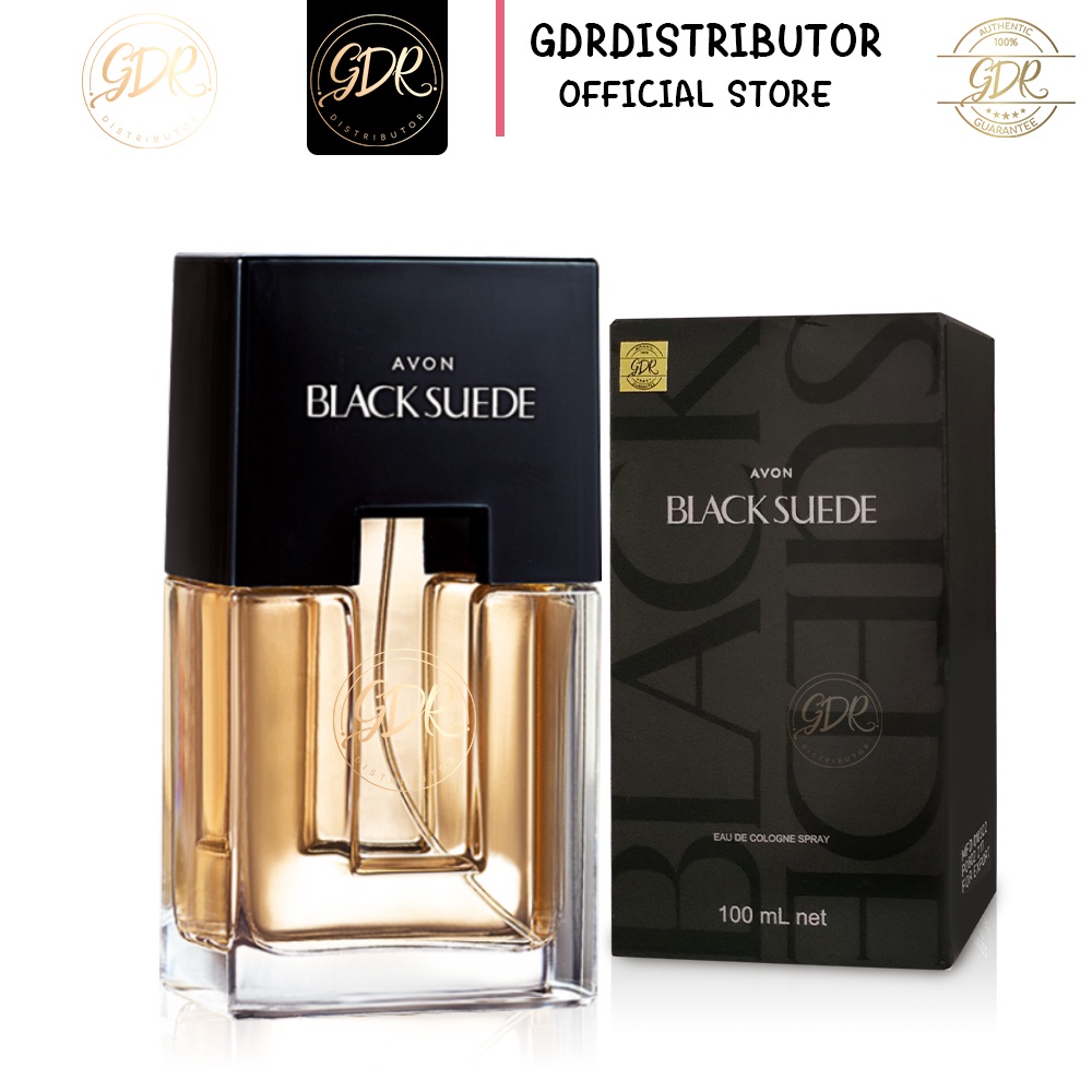 เอวอน แบล็ค สุเอด เนเชอรัล โคโลญจน์ สเปรย์ 100 มล.Avon BLACK SUEDE Eau de cologne Spray 100mlน้ำหอมชาย