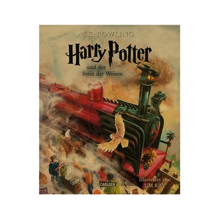 โปสเตอร์กระดาษคราฟท์ ลาย Harry Potter Hognets Train