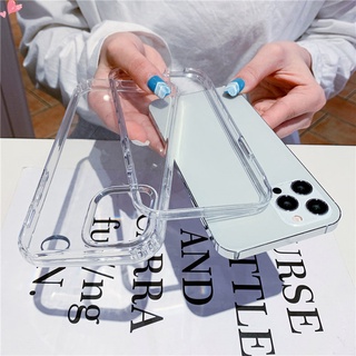 2 In 1 Shockproof Bumper Transparent Phone Case For Google Pixel 7 6 Pro 6A 5 5A 4A 5G Soft Silicone Clear TPU Back Cover