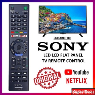 [ของแท้] Sony LED LCD Smart TV รีโมตคอนโทรล Netflix YouTube (RMT-TX300P)