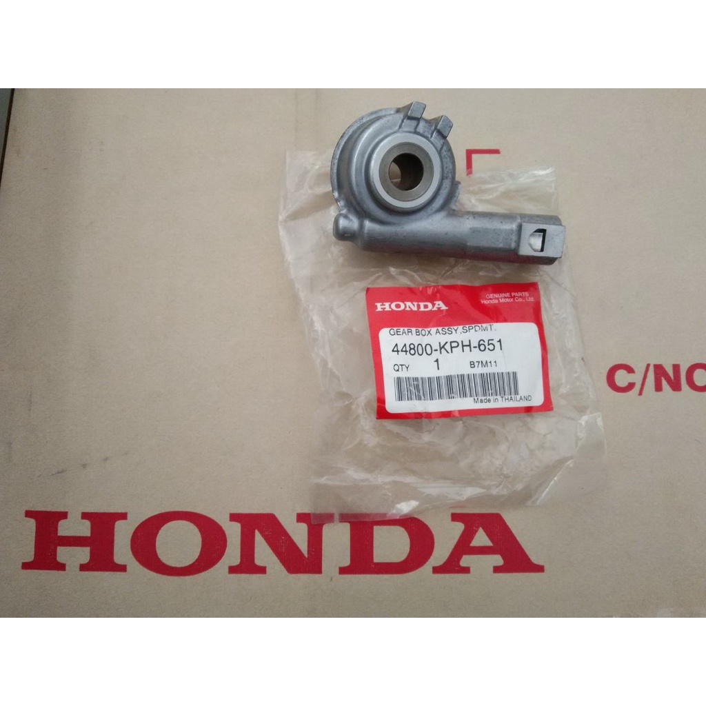 ชุดเฟืองไมล์วัดความเร็ว (กระปุกไมล์) แท้ศูนย์ w100s, w125r, w125x, w125s, w125i (บังลม-เก่า) / 44800