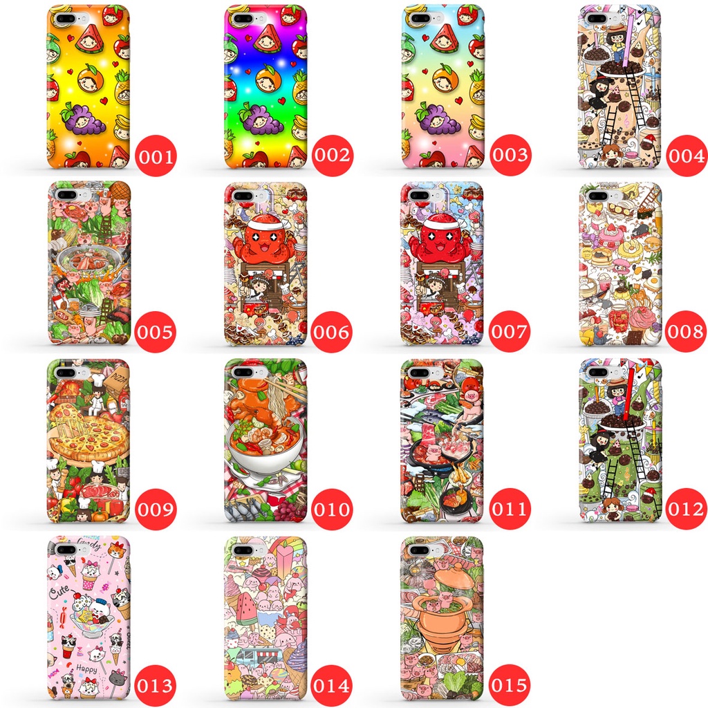 เคส iPhone 7, i8, iSe 2020, i7 Plus, i8 Plus (ลายที่01-20)