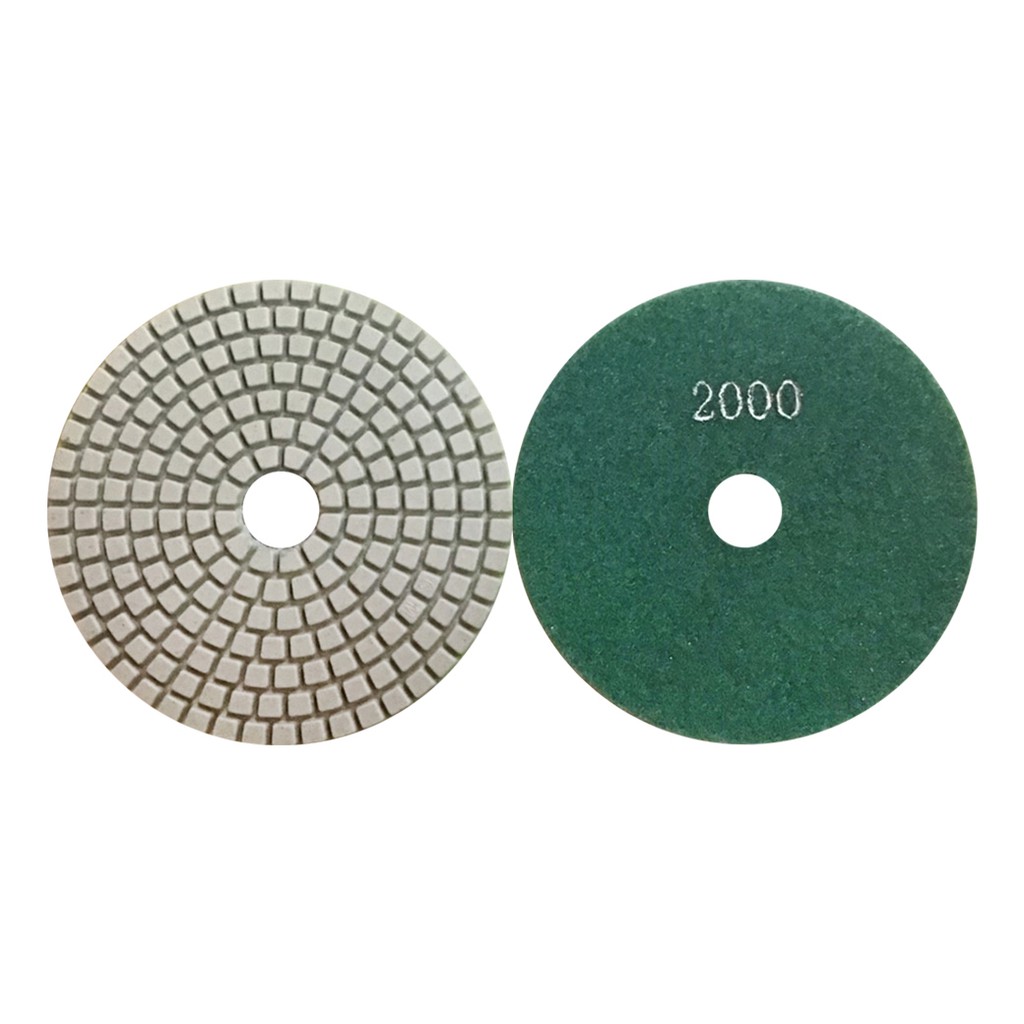 ใบขัดน้ำ เบอร์ 2000 (ขาว) WET POLISHING PADS NUMBER 2000 (WHITE) Marble tools Granite tools Tile tools