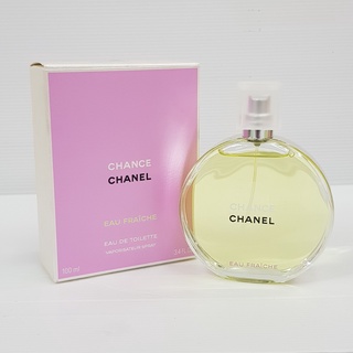 100% ของแท้ น้ำหอม Chanel Chance Eau Fraiche EDT 100 ml. กล่องขาย ไม่มีซีล ลอตหิ้ว 09/2021