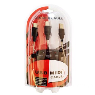 USB MIDI Cable 1.8 M