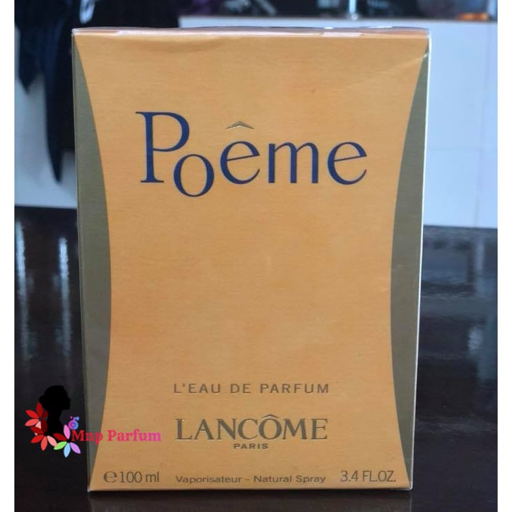 Lancome Poeme L'eau De Parfum 100 ml. ( กล่องซีล )