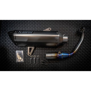 ท่อ Akrapovic titanium slip on แท้  XMAX 2021 ตรงรุ่น !!!