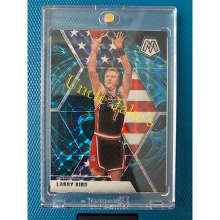 2019-20 Panini Mosaic Larry Bird USA Genesis Prizm SSP #254