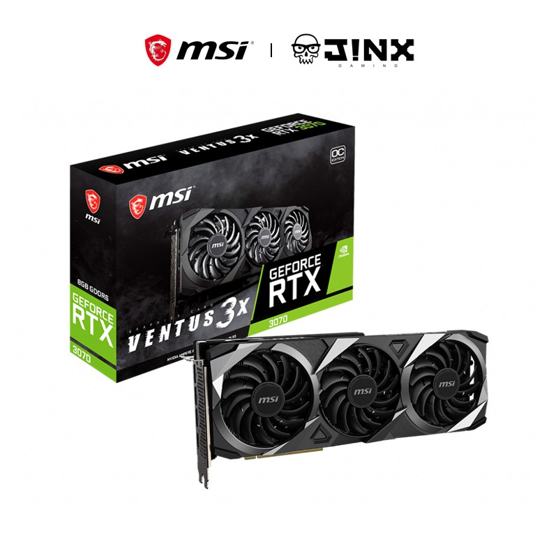 MSI GeForce RTX 3070 VENTUS 3X OC ประกันศูนย์ 3 ปี