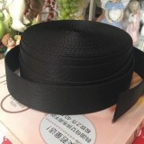 32mm x 90cm  เทป สายกระเป๋า สายไนล่อน สีดำ ขนาด 32 มิล x ความยาว 90 เซนติเมตร 8T21012