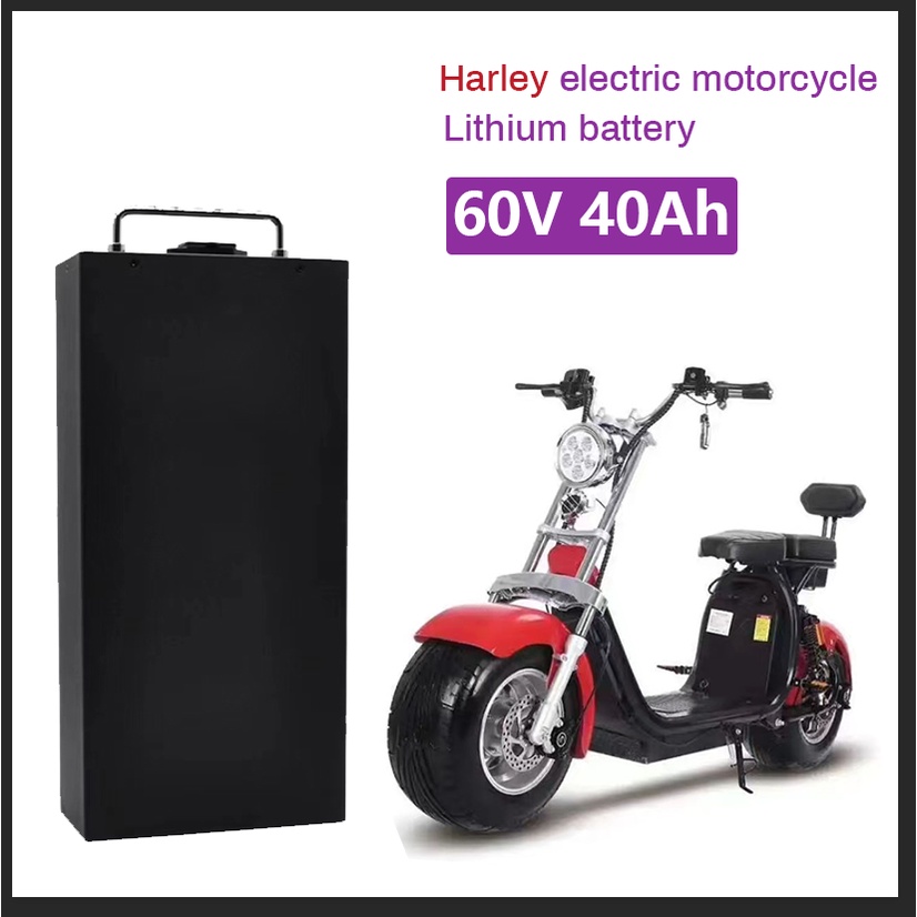 Harley Electric Car Lithium Battery Waterproof 18650 Battery 60V 20Ah for Two Wheel Foldable Citycoc