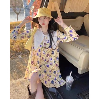 🌈🌿🌸🌼🌺🧡🇰🇷 Yellow  Orchid Dress