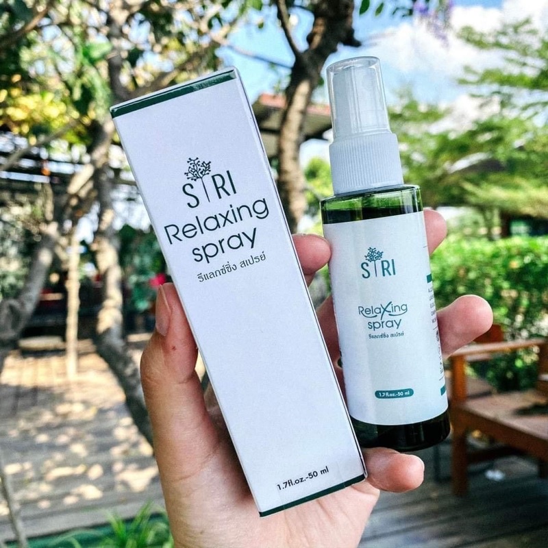 Relaxing spray 5 นาที ลดปวดไม่ต้องนวด !!สบายตัว คลายเส้น บ่า คอ ไหล่ กลิ่นหอมสมุนไพร