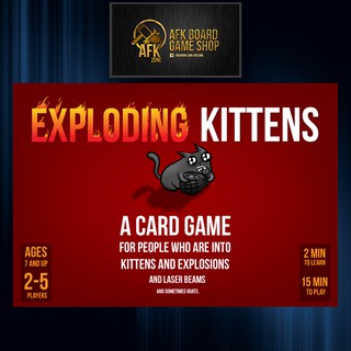 Exploding Kittens ENG Version - Board Game - บอร์ดเกม