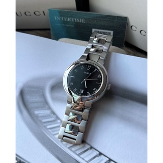 Gucci Paris 8900M Black Dial Date Boysize