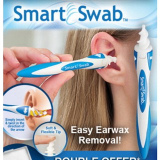 ที่ปั่นหู Smart Swab อุปกรณ์ทำความสะอาดหู+หัวปั่น 16 หัว