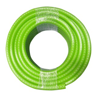 สายยาง PVC ใยแก้วคู่ SPRING 5/8 นิ้ว x 20 ม. สีเขียว  PVC FIBER GLASS HOSE SPRING 5/8"x20M GREEN