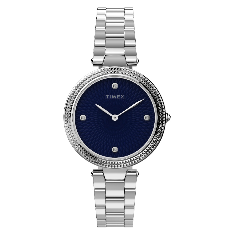 Timex TW2V24000 City Collection นาฬิกาข้อมือผู้หญิง หน้าปัด 32 มม.