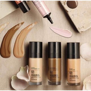 พร้อมส่ง THE BODY SHOP FRESH NUDE FOUNDATION 30g เดอะบอดี้ ช็อป เฟรช นู้ด ฟาวเดชั่น เครื่องสำอาง รองพื้น รองพื้นสูตรน้ำ