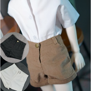 Bjd SD กางเกงตุ๊กตา 1/6 1/4 1/3 กางเกงขาสั้น ลําลอง สามสี เข้าได้กับทุกชุด 1/6, 1/4, 1/3