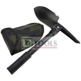 Folding Shovel 42" พลั่วสนามพกพาขนาดเล็ก 42 cm