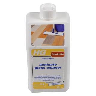 น้ำยาทำความสะอาดพื้นลามิเนต HG 1 ลิตรCLEAN &amp; POLISH LAMINATE HG 1L