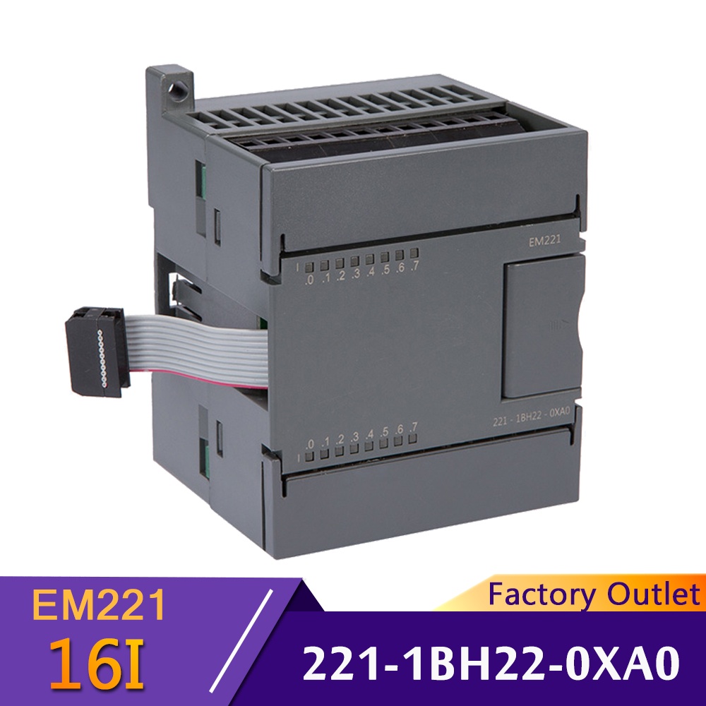 YY Amsalmotion EM221 6ES7 221-1BH22-0XA8 16Input 24V โมดูลดิจิตอลเหมาะสําหรับ Siemens S7-200 PLC