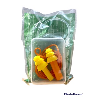 EP-535 EAR PLUG (จำนวน 5 คู่) ที่อุดหู ลดเสียง ซิลิโคน พร้อมกล่อง