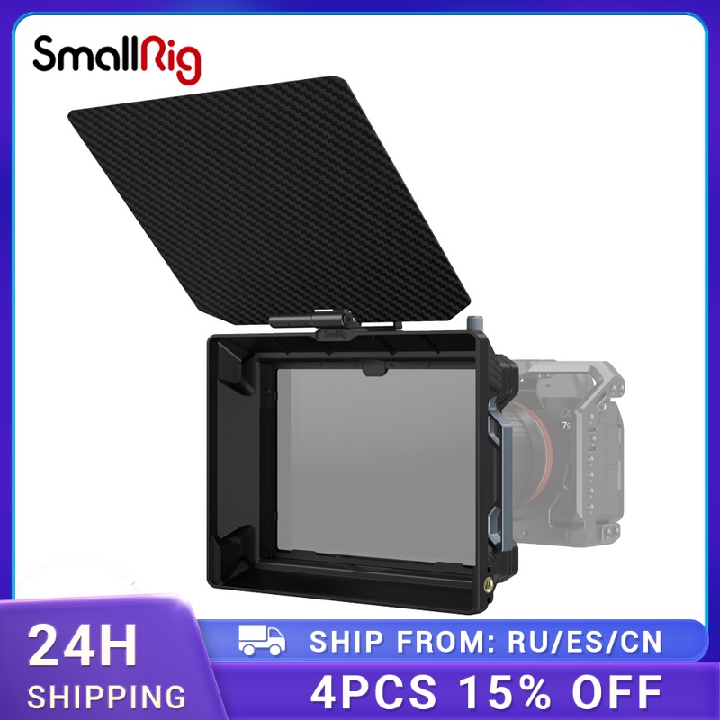 Smallrig Matte Box Lightweight Multifunctional Modular Basic Kit With 4