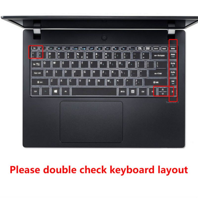 ตัวป้องกันคีย์บอร์ด Acer Aspire 5 14" A514 Acer Travelmate 14 นิ้ว