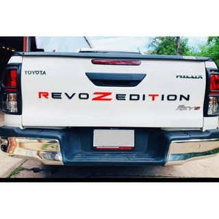 ตัวอักษรฝากระโปรงหน้า + หลัง REVO Z EDITION